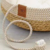 All-Season Woven Rattan Cat Bed with Scratching Pad – Extra Large Cooling Mat for Kittens and Cats – Summer Pet Supplies