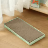 All-in-One Cat Bed & Scratcher – Durable Corrugated Cardboard Cat House with Anti-Shedding Base Tray and Toy