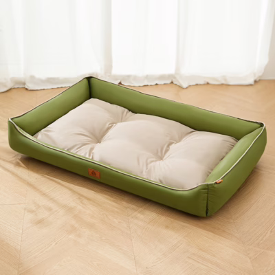 Waterproof Oxford Fabric Pet Bed – All-Season Square Sleeping Mat for Dogs and Cats – Cooling & Comfortable