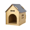 New Arrival Detachable Wooden Dog & Cat House – Pet Cabin with Window for Indoor & Outdoor Use