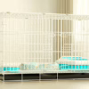 Portable & Foldable Cat Cage – Lightweight Indoor Crate for Kittens and Small Cats, Easy Storage
