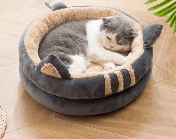 Semi-Enclosed Cat Nest | Pet House & Cat Bed | Cat Villa Wholesale | Summer Friendly
