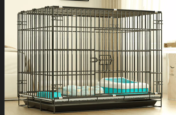 Portable & Foldable Cat Cage – Lightweight Indoor Crate for Kittens and Small Cats, Easy Storage