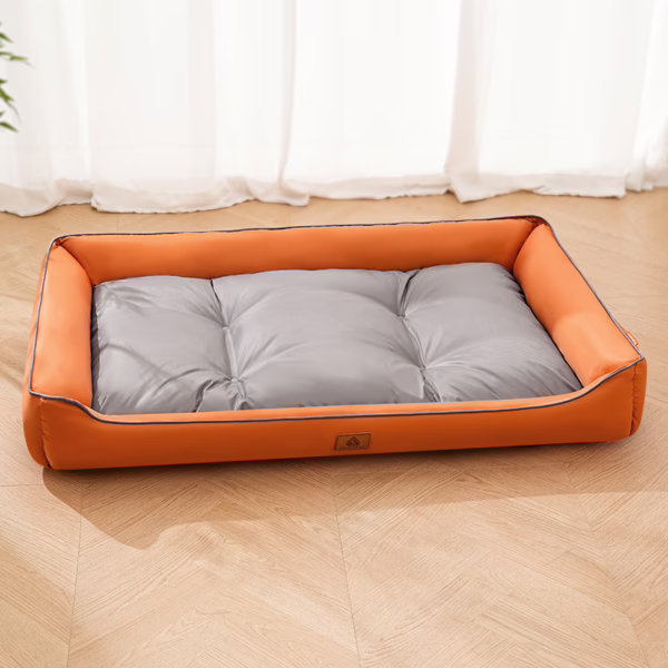 Waterproof Oxford Fabric Pet Bed – All-Season Square Sleeping Mat for Dogs and Cats – Cooling & Comfortable