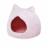 Cute Bunny-Fur Cat House – Warm & Creative Pet Bed for Cats