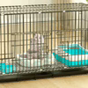 Portable & Foldable Cat Cage – Lightweight Indoor Crate for Kittens and Small Cats, Easy Storage