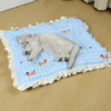Cute Cartoon Pet Sleeping Pad – Soft All-Season Cushion Mat for Cats & Small Dogs, Kneading & Napping Bed