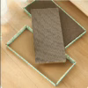 All-in-One Cat Bed & Scratcher – Durable Corrugated Cardboard Cat House with Anti-Shedding Base Tray and Toy