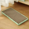 All-in-One Cat Bed & Scratcher – Durable Corrugated Cardboard Cat House with Anti-Shedding Base Tray and Toy