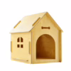 New Arrival Detachable Wooden Dog & Cat House – Pet Cabin with Window for Indoor & Outdoor Use