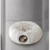 New Fluffy Cat– Foldable Warm Tunnel House for Fall & Winter