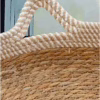 All-Season Woven Rattan Cat Bed with Scratching Pad – Extra Large Cooling Mat for Kittens and Cats – Summer Pet Supplies