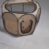 Foldable Pet Tent Playpen – Extra-Large Octagonal Cat Enclosure for Indoor Use, All-Season Cat House & Maternity Nest