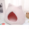 Cute Bunny-Fur Cat House – Warm & Creative Pet Bed for Cats