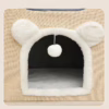 Foldable Double-Layer Cat House – Spacious All-Season Pet Villa Bed