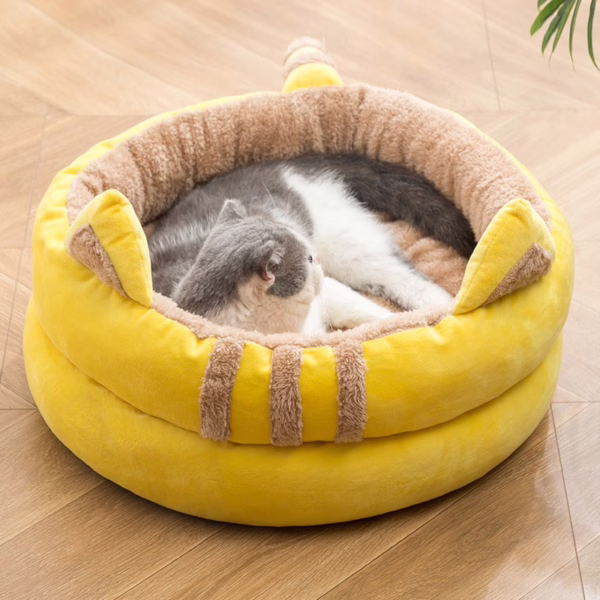 Semi-Enclosed Cat Nest | Pet House & Cat Bed | Cat Villa Wholesale | Summer Friendly
