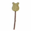 Natural Matatabi & Catnip Dental Stick – Handmade Teething Toy with Raffia for Cats