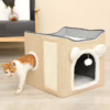 Foldable Double-Layer Cat House – Spacious All-Season Pet Villa Bed