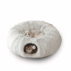 New Fluffy Cat– Foldable Warm Tunnel House for Fall & Winter