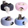 Felt Donut Tunnel Cat Bed – All-Season Hideout for Pets and Stray Cats – Summer Friendly