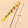 Interactive Long Teasing Wand with Bell – Bite-Resistant Toy for Cats & Kittens