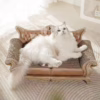 Vintage - Style Pet Sofa: A Cozy Nest for Your Feline