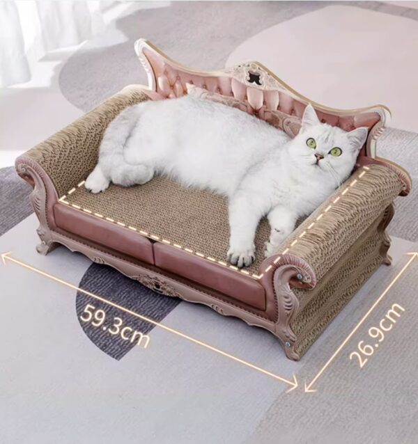 Vintage - Style Pet Sofa: A Cozy Nest for Your Feline