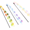 Interactive Long Teasing Wand with Bell – Bite-Resistant Toy for Cats & Kittens