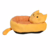 Cute Black Cat Pet Bed – All-Season Cozy Nest with Pillow