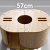 Vertical Cat Scratcher Tunnel with Cat Bed – Durable Corrugated Cardboard Cat Claw Toy, Anti-Shedding & Wear-Resistant