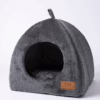 New Triangle Cat House – Enclosed Pet Bed for Deep Sleep, Thickened & Warm Design for Cats and Small Dogs