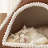 Cozy Pet Tent Bed – Enclosed Cat & Dog House for Fall and Winter, Warm and Secure Design